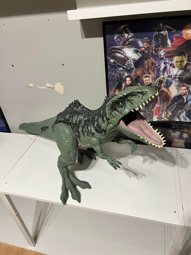 Jurassic Park dinosaurus set mattel Kolossale figures, Verzamelen, Poppetjes en Figuurtjes, Ophalen of Verzenden, Zo goed als nieuw