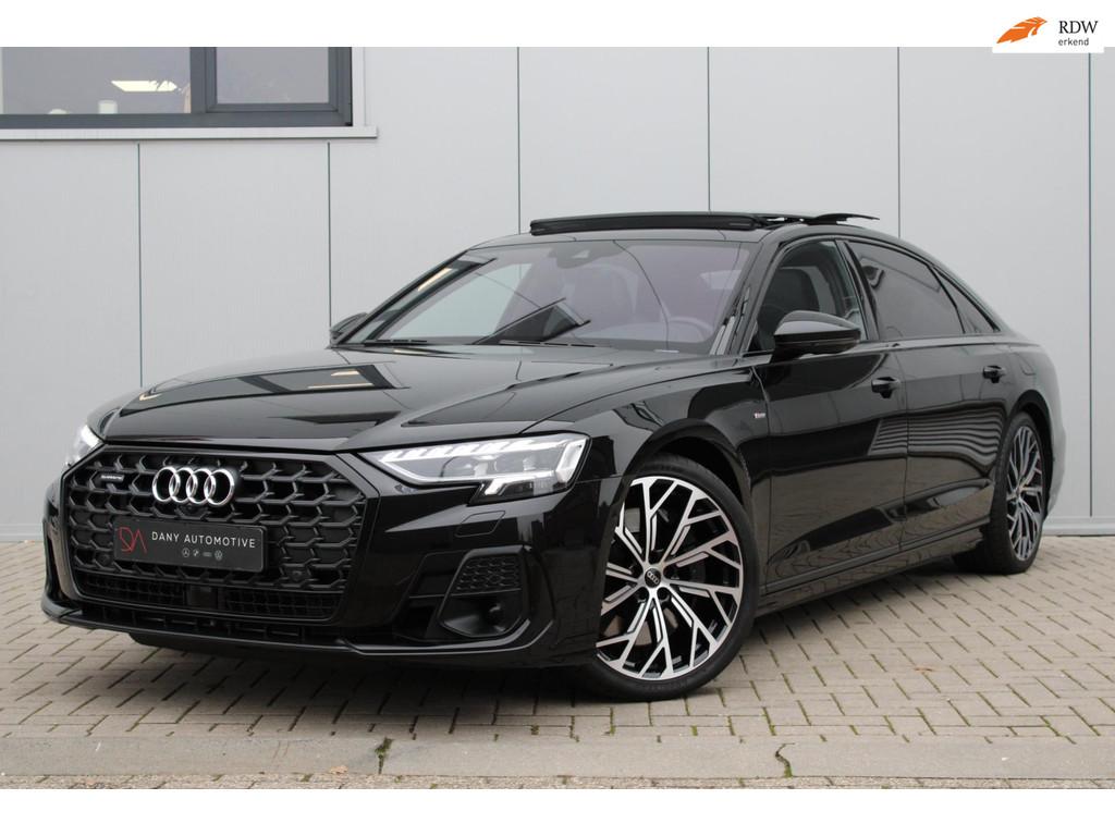 Audi A8 60 TFSI e Lang S-Line I PANO I ACC I 360 I MASSAGE I, Auto's, Audi, Automaat, 14 kWh, Gebruikt, 2995 cc