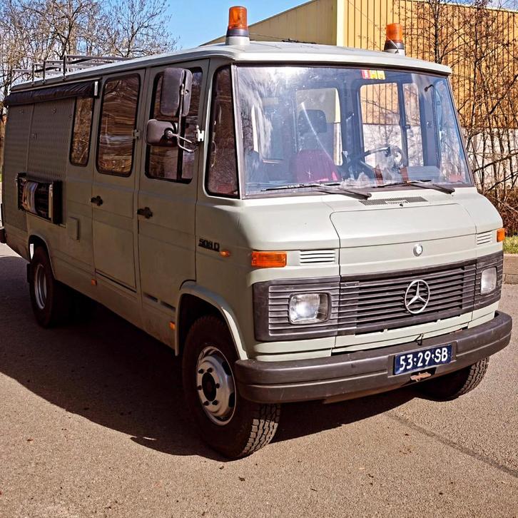 Mercedes oldtimer buscamper Klaar voor Avontuur!, Caravans en Kamperen, Campers, Particulier, Buscamper of Camperbus, Mercedes-Benz