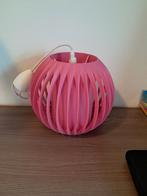 Hanglamp roze 30cm, Ophalen of Verzenden, Gebruikt, Kunststof, Minder dan 50 cm