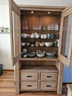 Te koop diverse acacia houten meubels, Ophalen, Gebruikt, 150 tot 200 cm, 150 tot 200 cm