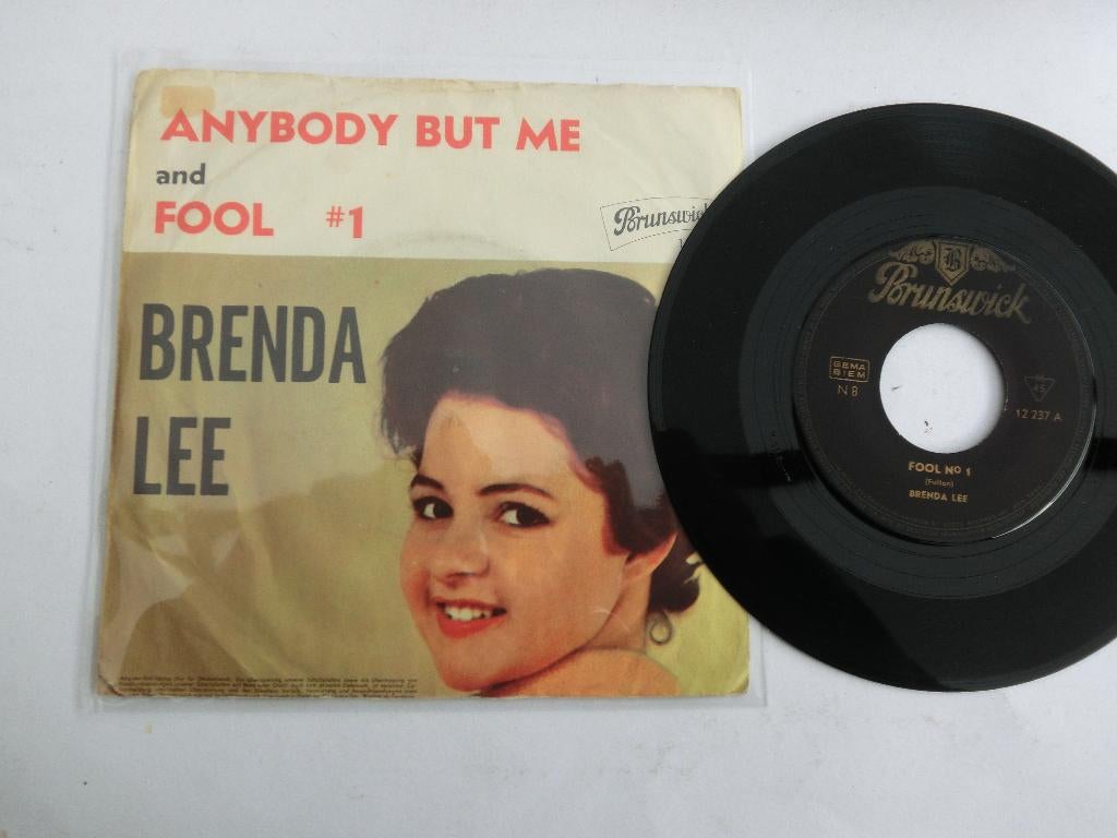 Brenda Lee  Fool 1, Gebruikt, 7 inch, Single, Ophalen of Verzenden