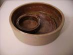 schaal voor bloemstuk en kaars, Rond, Binnen, Ophalen of Verzenden, Zo goed als nieuw