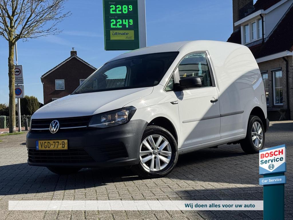 Volkswagen Caddy 2.0 TDI L1H1 / Org NL / Lichtmetaal / Bleut, Auto's, Voorwielaandrijving, Stof, Gebruikt, Euro 6
