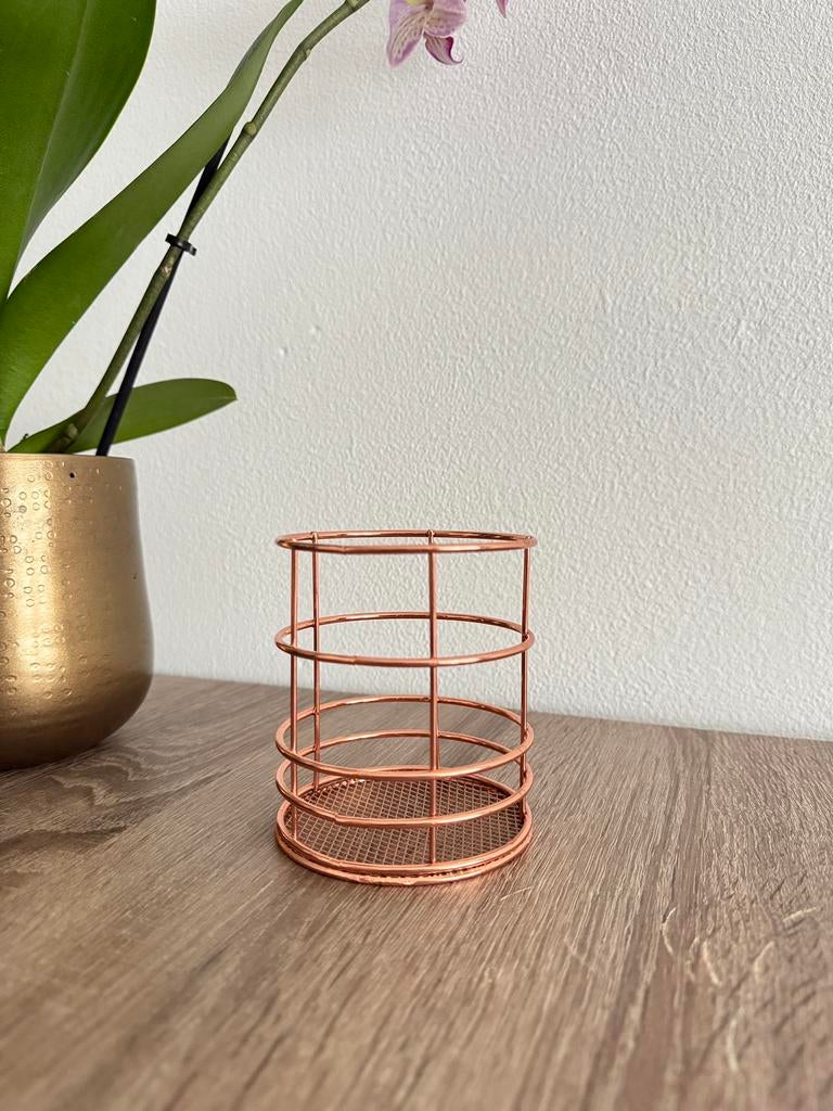 Pennenbakje rosé goud - NIEUW, Ophalen of Verzenden, Nieuw
