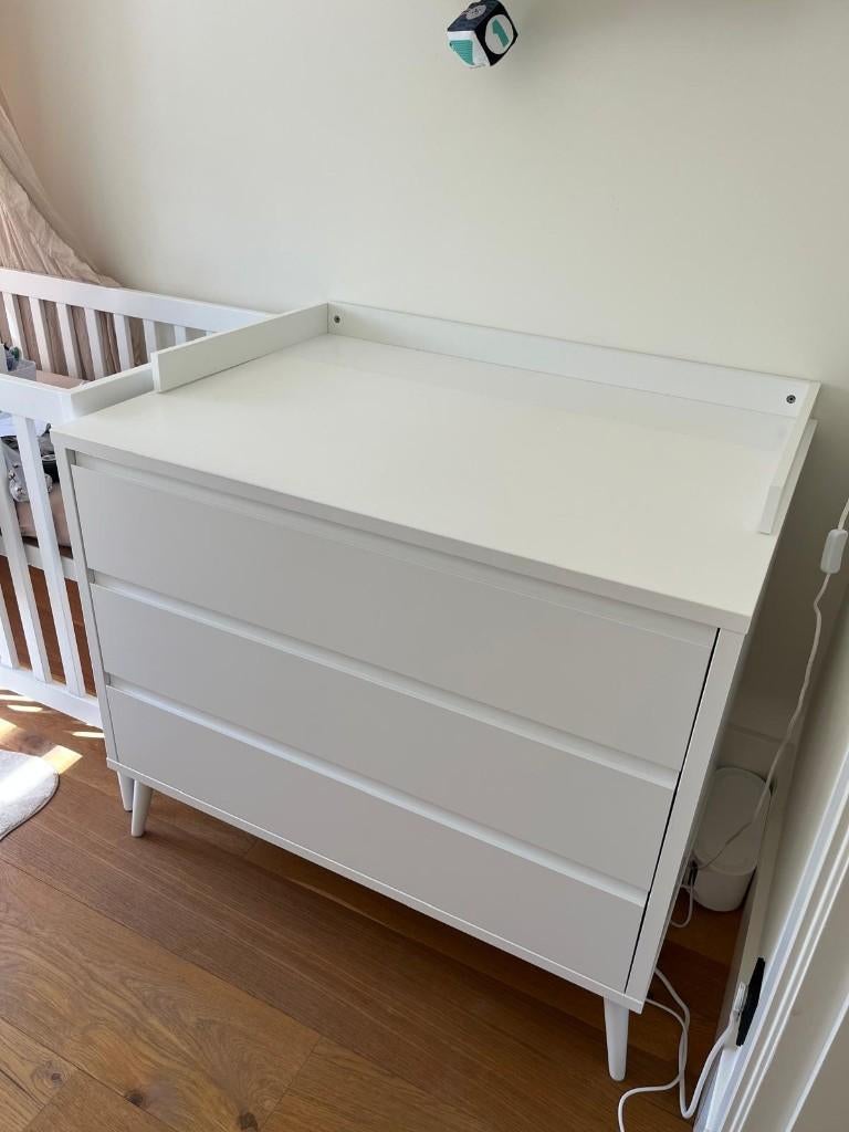 Baby commode, Kinderen en Baby's, Kinderkamer | Commodes en Kasten, Ophalen, 50 tot 70 cm, 100 cm of meer, Zo goed als nieuw
