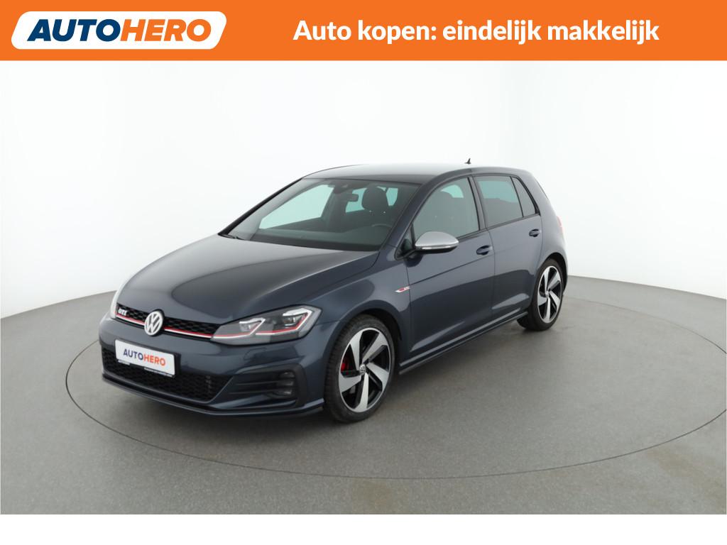 Volkswagen Golf 2.0 TSI GTI Performance |JD17269| (bj 2018), Auto's, Volkswagen, Stof, Gebruikt, Blauw, Bedrijf