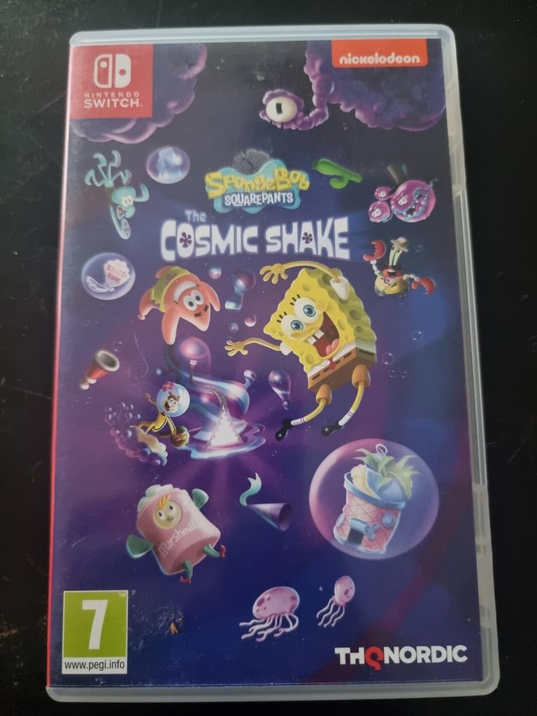 Spongebob Cosmic Shake - Nintendo Switch, Spelcomputers en Games, Games | Nintendo Switch, Zo goed als nieuw, Avontuur en Actie
