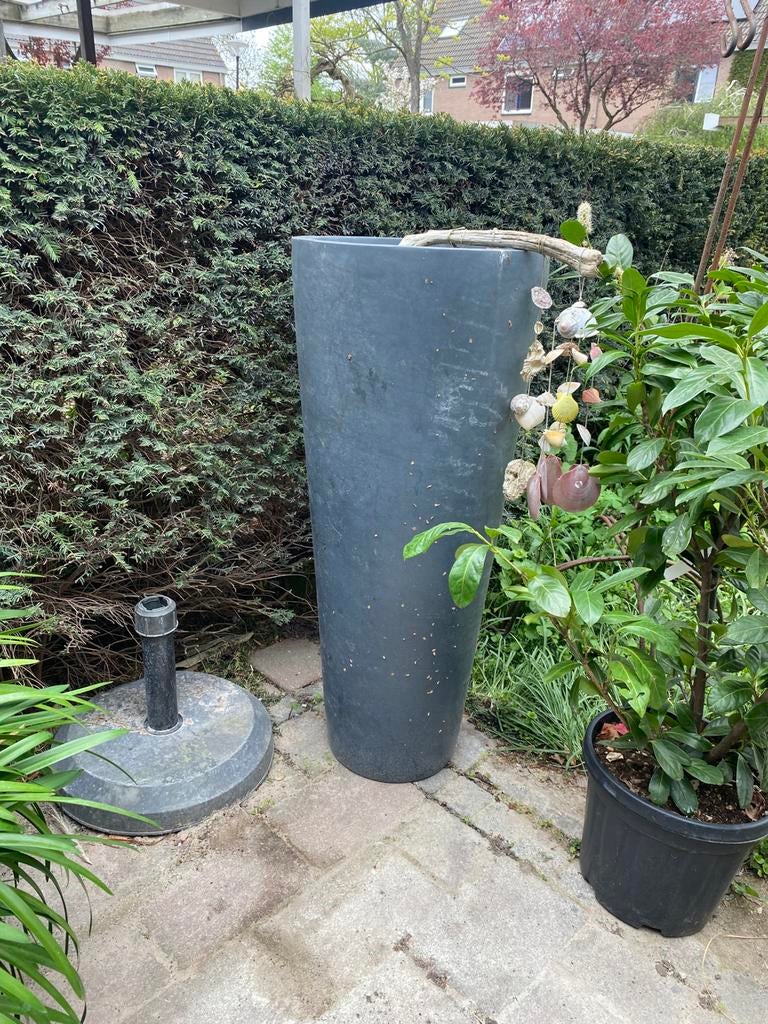 Vaas 110 cm hoog, Ophalen, Kunststof, Gebruikt, 100 cm of meer