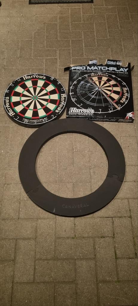 4 Stuks Surround Dartbord Omranding - Muurbescherming Ring Voor 60 Cm Dartbord EVA