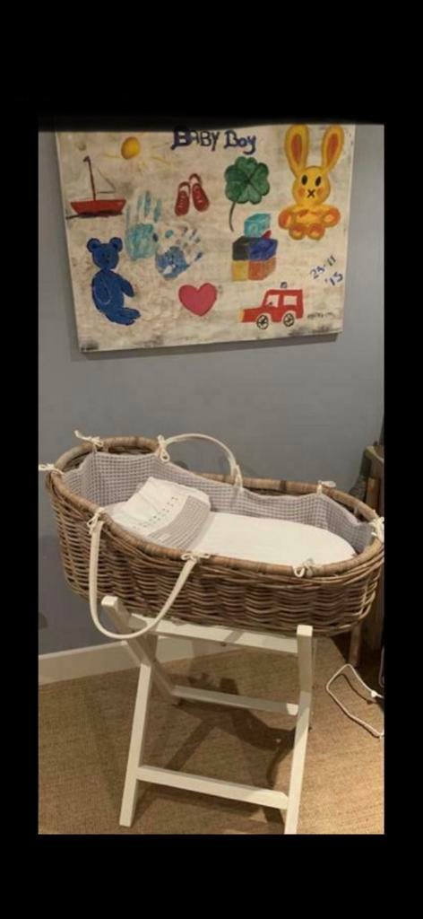 Wieg (mozes) van Kidsmill, Kinderen en Baby's, Babywiegjes en Ledikanten, Ophalen, Gebruikt, Wieg