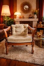 Vintage Giorgetti Gallery Fauteuil - Italiaans Design 70ths, Gebruikt, 75 tot 100 cm, Ophalen of Verzenden, Stof