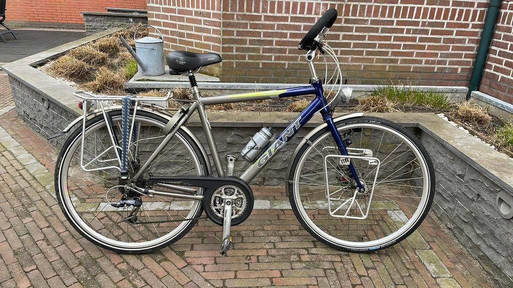 Giant Leader mooie heren sportfiets, 54 cm frame, izgst., 53 tot 57 cm, Ophalen of Verzenden, Zo goed als nieuw, Giant