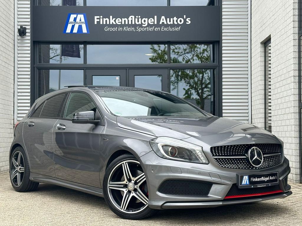 Mercedes-Benz A-klasse A250 Sport AMG F1 |Pano |H.K Audio |N, Auto's, Mercedes-Benz, 730 kg, Gebruikt, 4 cilinders, 1365 kg