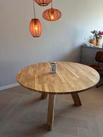 Woood rhonda eettafel rond, Ophalen, Gebruikt, 100 tot 150 cm, Rond