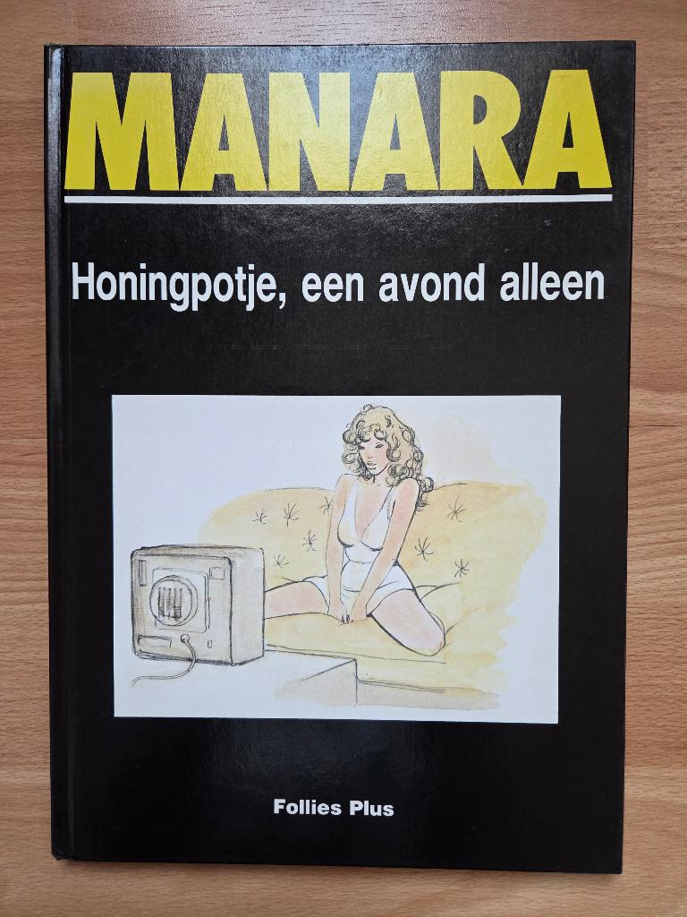 Honingpotje, een avond alleen- Milo Manara, Eén stripboek, Ophalen of Verzenden, Zo goed als nieuw, Milo Manara