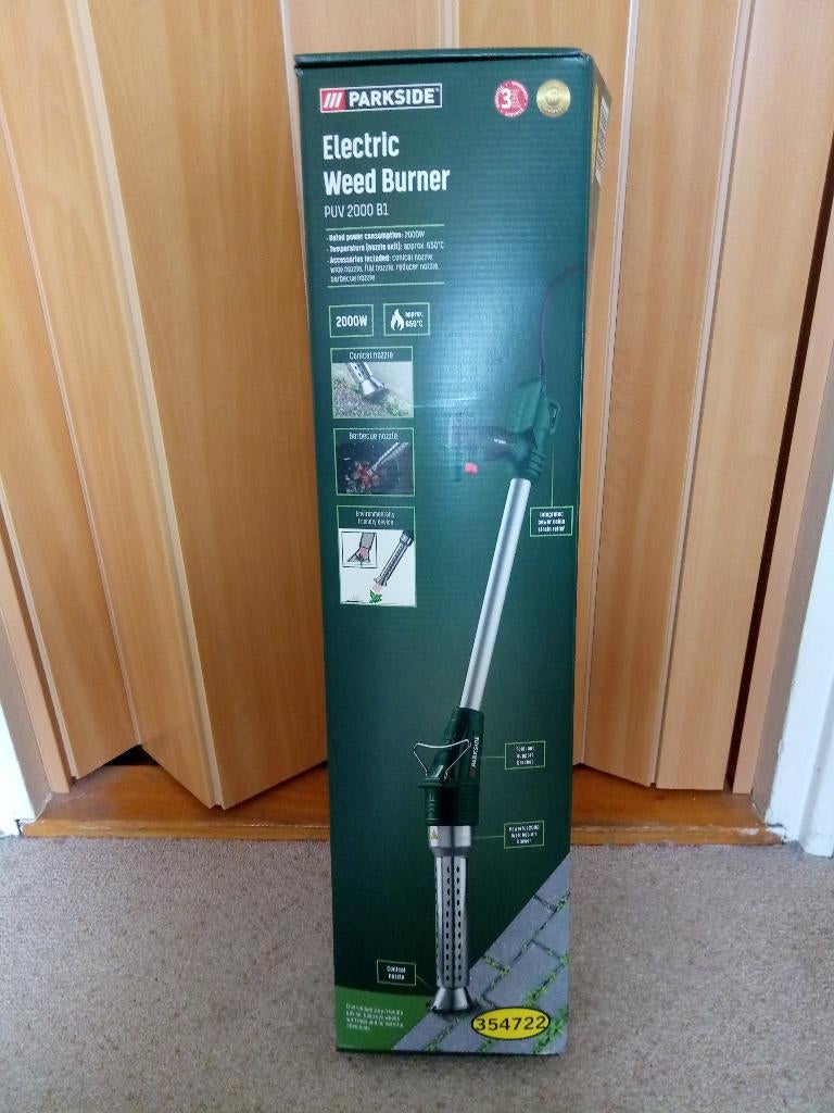 Parkside Hete lucht-onkruidverdelger/brander, Ophalen of Verzenden, Nieuw, Parkside