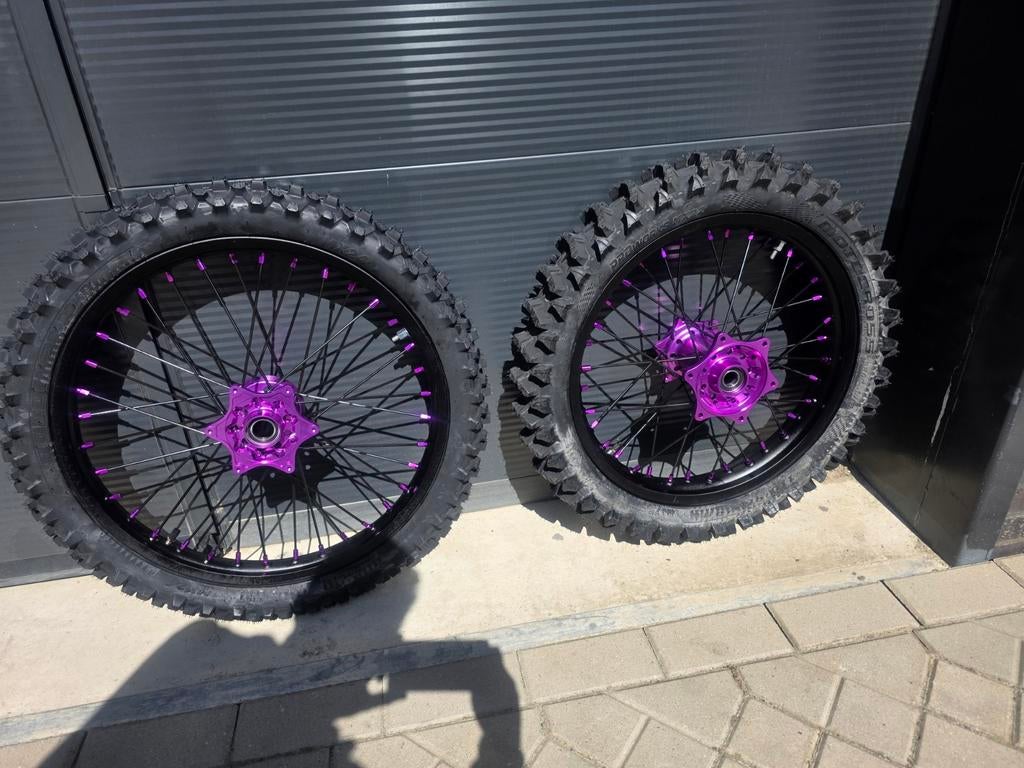 Yamaha yz yzf 125 250 450 wielen wheels paars, Ophalen of Verzenden, Yamaha, Yzf, Yz