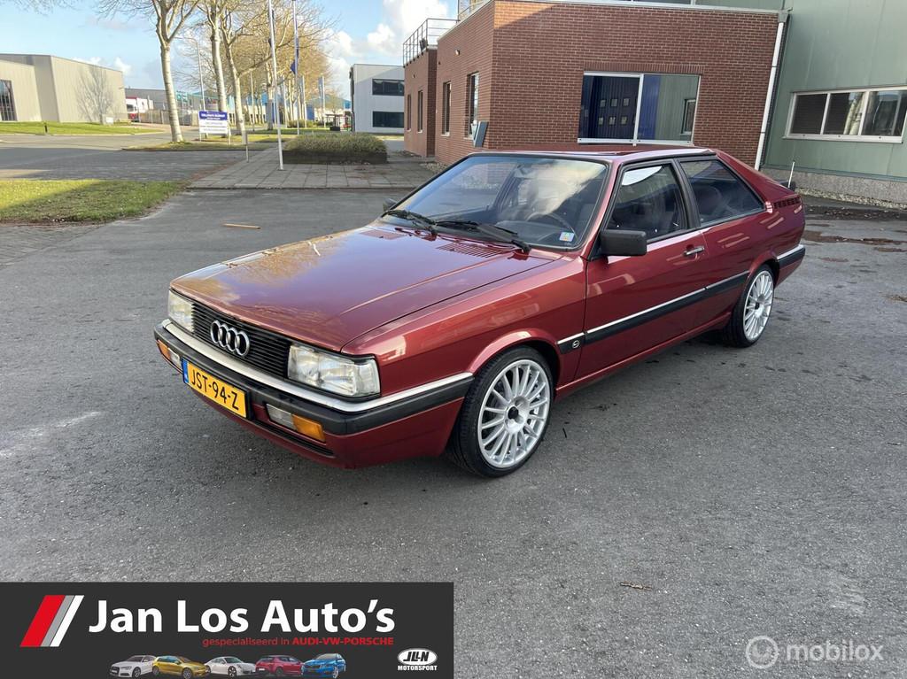 Audi Coupé 2.0 GT * 5 cilinder *, Auto's, Oldtimers, Stof, Zwart, 116 pk, Handgeschakeld