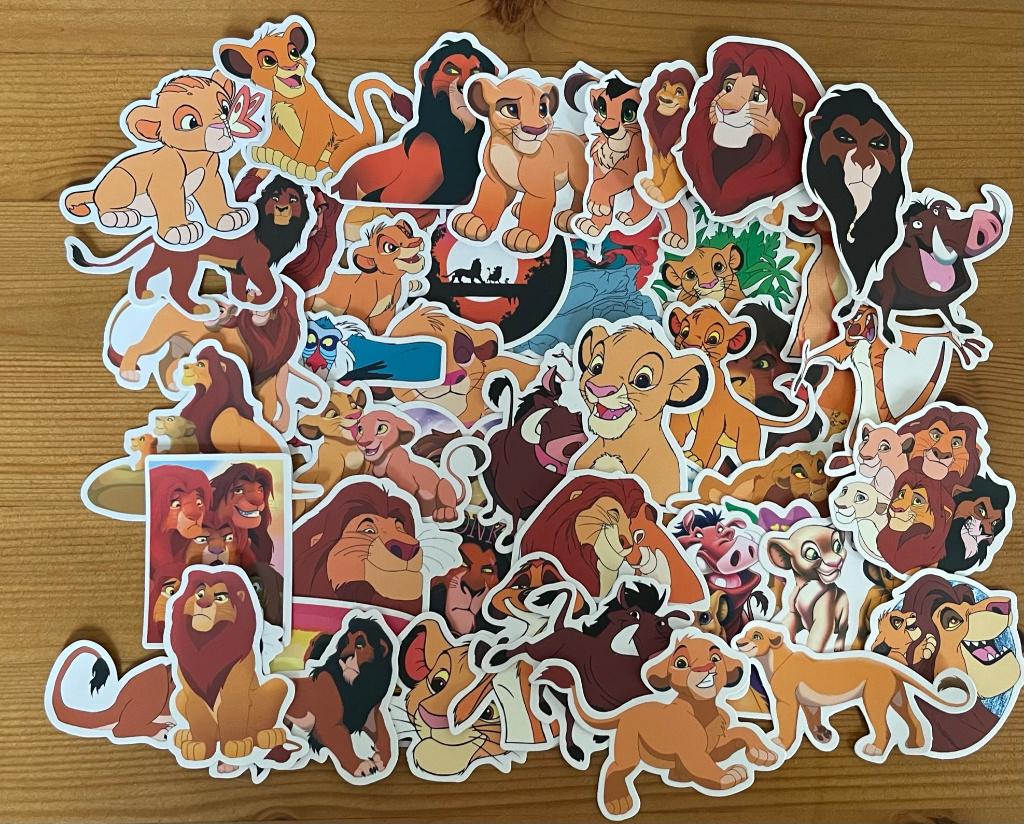 The Lion King stickers, Verzenden, Nieuw, Meerdere stickers