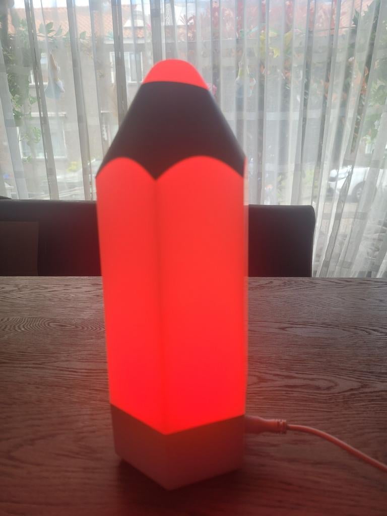 Lamp potlood, Ophalen