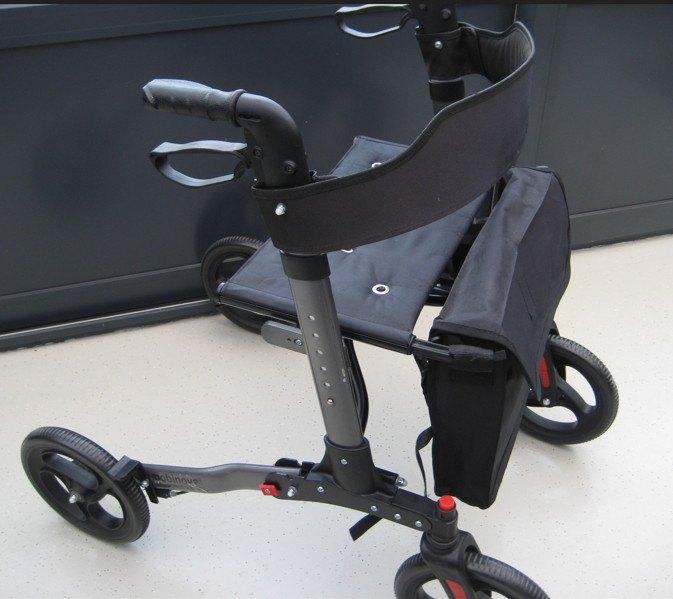 Mobinova Out/Indoor Rollator Compact 2.0 Z.G.A.NW., Diversen, Ophalen, Opvouwbaar, Zo goed als nieuw