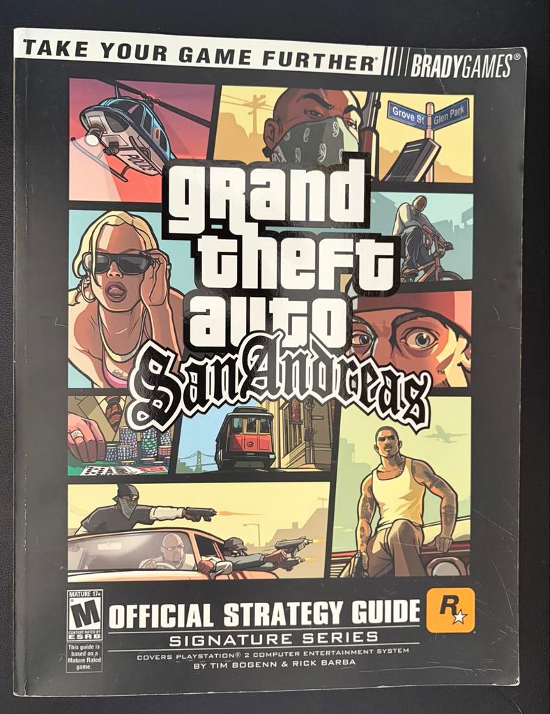 Grand Theft Auto San Andreas Game Guide - Bradygames, Avontuur en Actie, 1 speler, Ophalen of Verzenden, Zo goed als nieuw