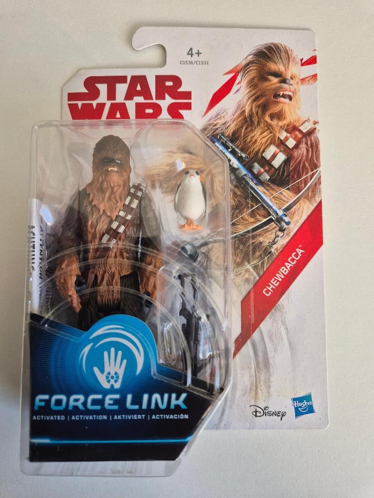 Star Wars Force Link 1.0 Chewbacca & Porg, Ophalen of Verzenden, Nieuw, Actiefiguurtje