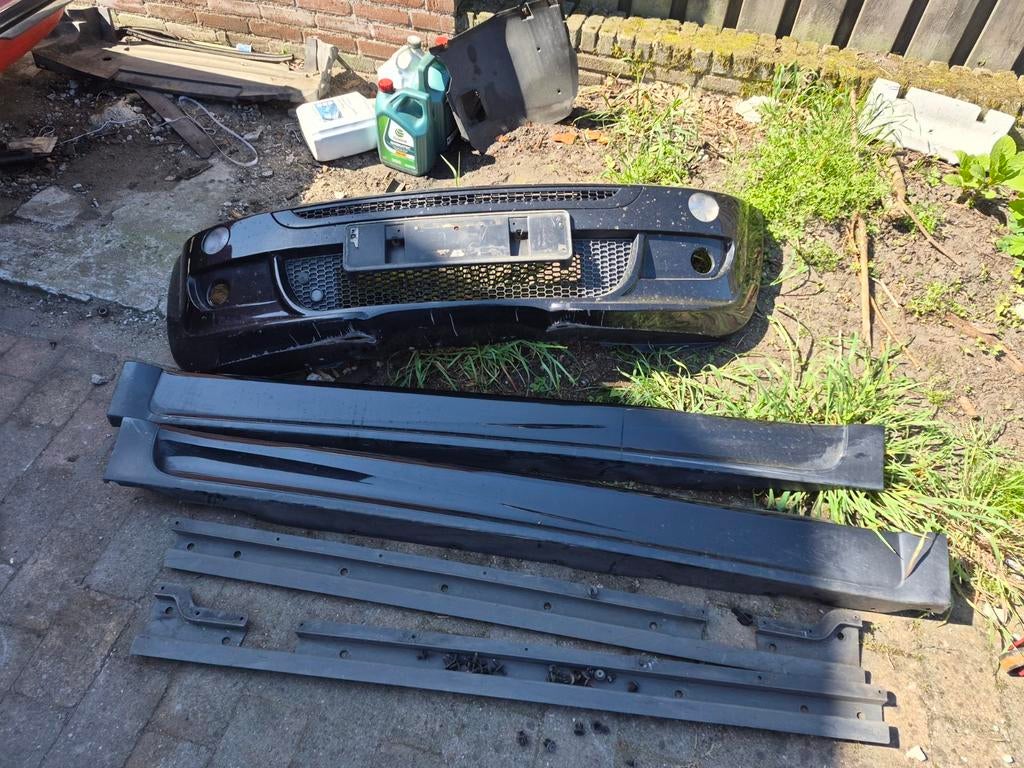 Mini cooper r50 r52 r53 aero kit bumper sideskirt, Auto-onderdelen, Ophalen, Gebruikt, ., Voor