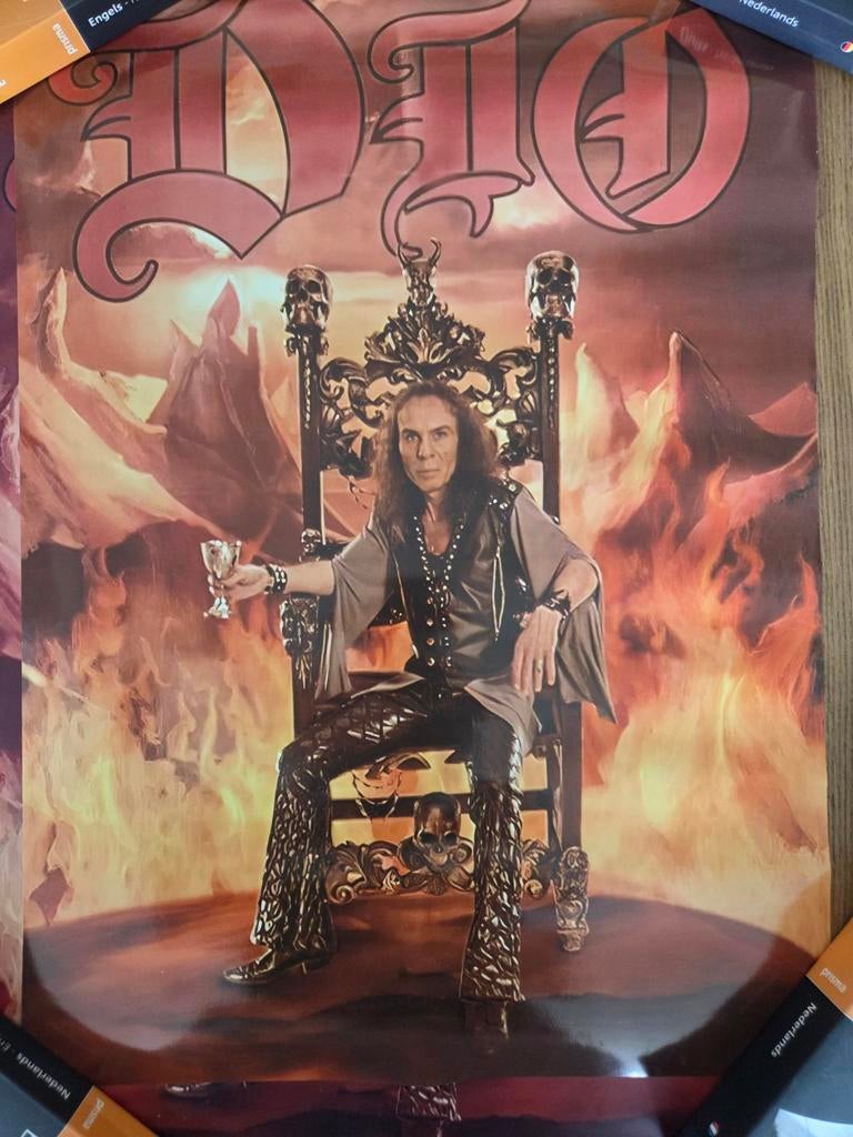 Ronnie James Dio poster Pick of Destiny, Ophalen, A1 t/m A3, Film en Tv