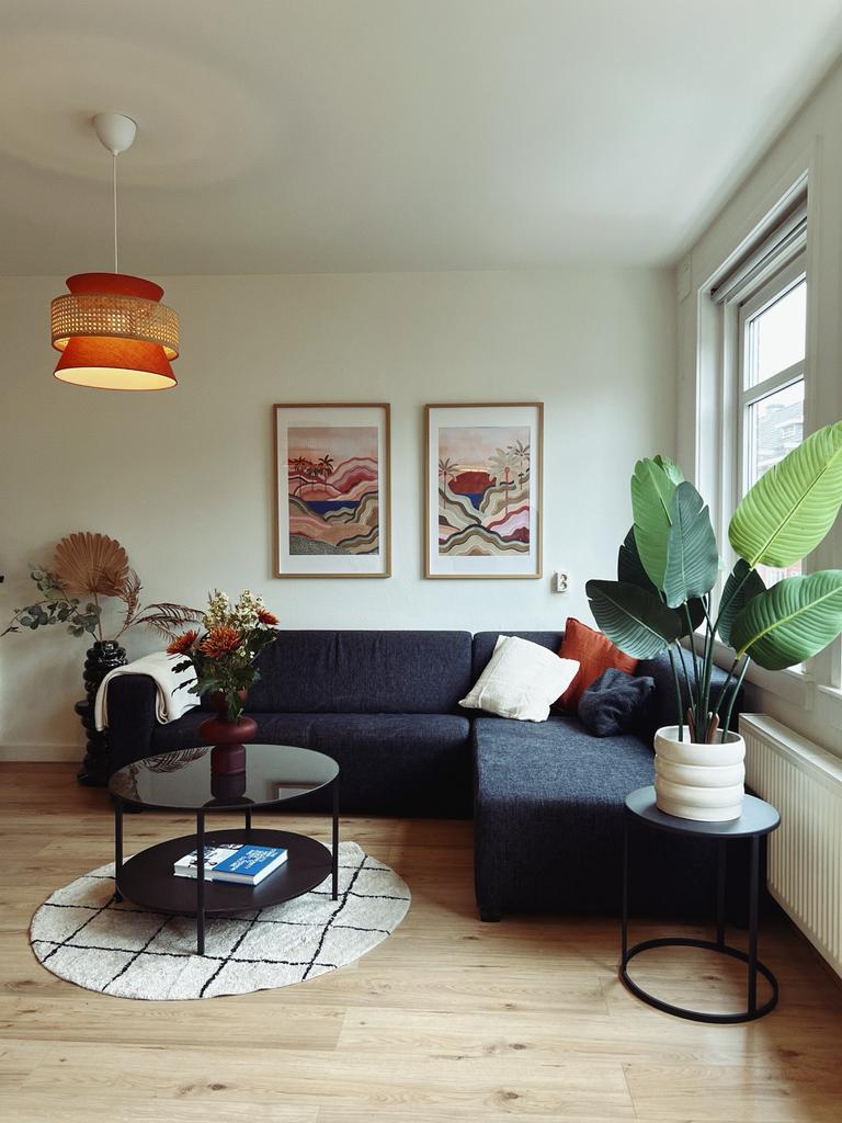 Grijze hoekbank (2 losse banken) - moet weg!, Ophalen, 250 tot 300 cm, Gebruikt, 100 tot 125 cm