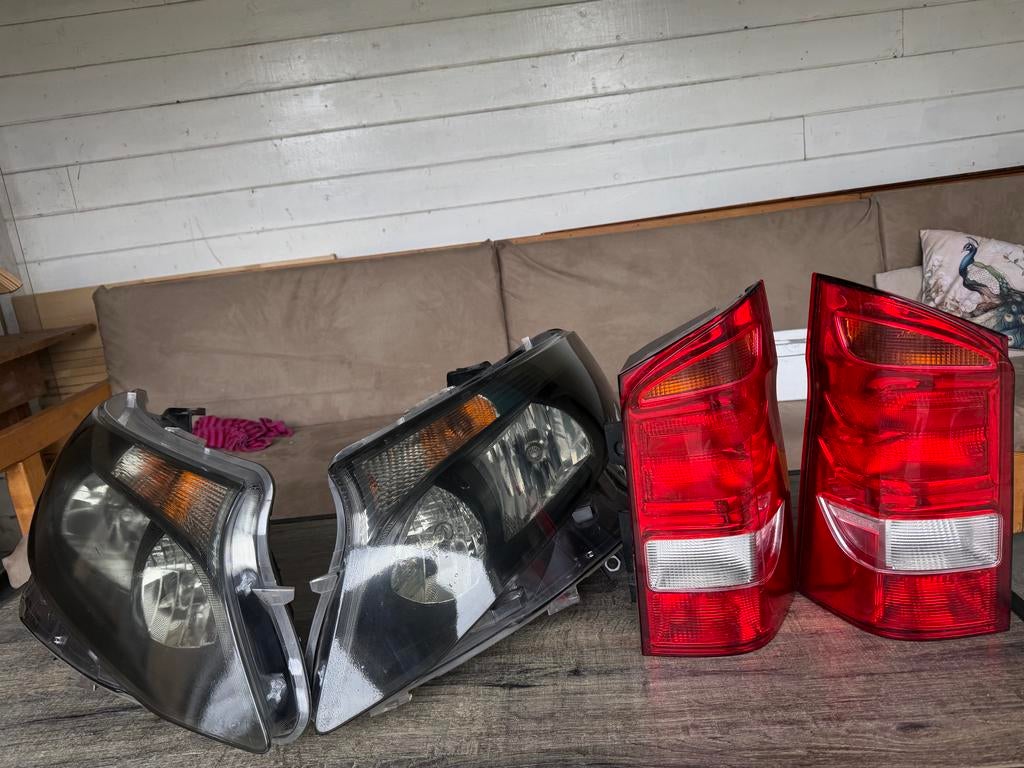 Originele Mercedes Vito W447 Koplampen en Achterlichten 2019, Ophalen of Verzenden, Gebruikt, Mercedes-Benz