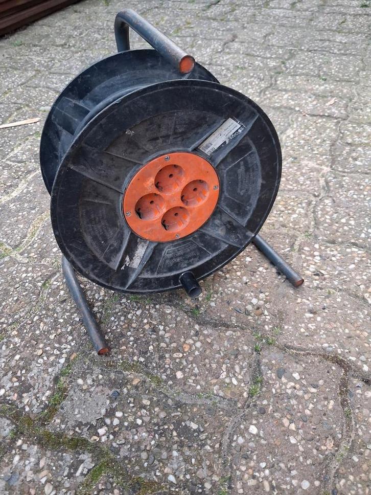 Kabelhaspel 23m  3 x 1,5mm2, Doe-het-zelf en Verbouw, Elektra en Kabels, Kabel of Snoer, Ophalen
