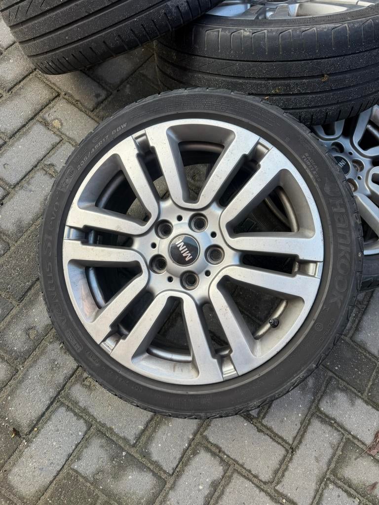 Mini cooper velgen, Ophalen