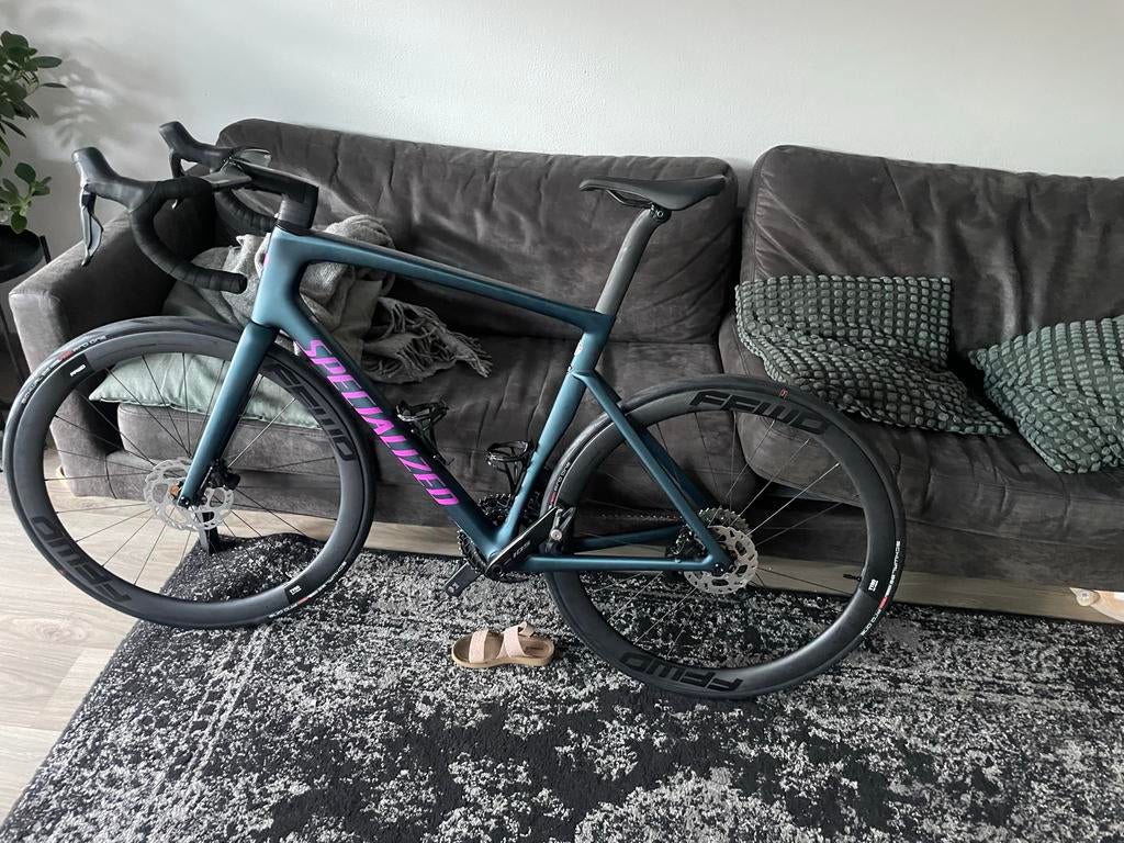 Specialized Tarmac SL7 met Cockpit, Ophalen of Verzenden, Gebruikt, Carbon, Overige merken