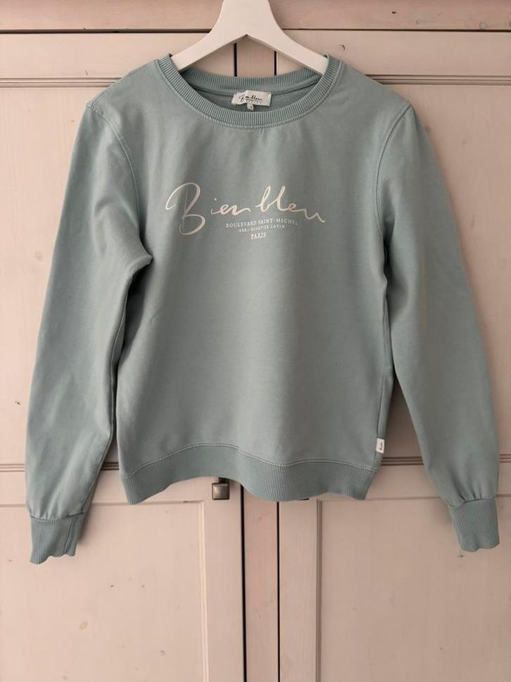 Mint groene dames sweater trui Bien Bleu - Maat S, Kleding | Dames, Truien en Vesten, Zo goed als nieuw, Maat 36 (S), Groen, Ophalen of Verzenden