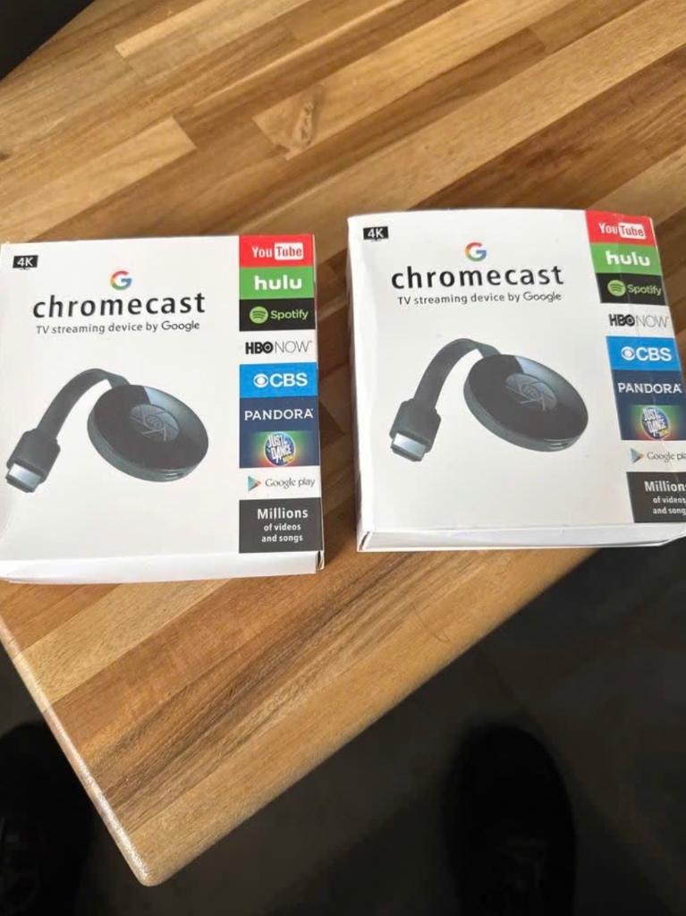 Chrome cast 4K, Ophalen of Verzenden, Nieuw