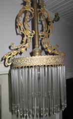 Antiek lustertje met glaspijpjes, Ophalen