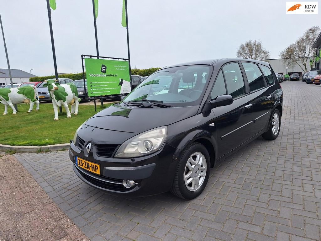 Renault Grand Scénic 2.0-16V Tech Line 7p / AUTOMAAT / NIEU, 1998 cc, 4 cilinders, 1505 kg, Zwart
