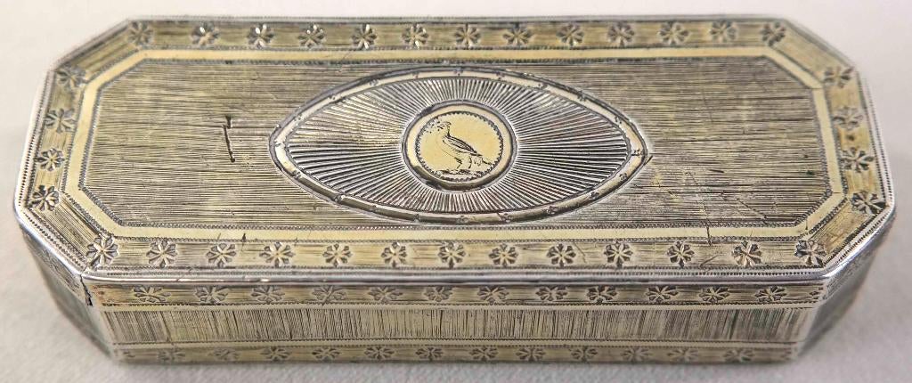 Zilveren snuifdoos Thomas Phipps & Edward Robinson, Antiek en Kunst, Antiek | Goud en Zilver, Ophalen of Verzenden