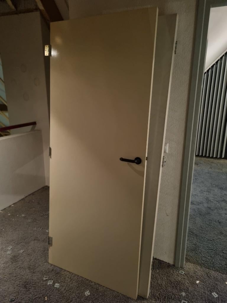 4x Opdekdeur 82 x 201,5 cm, Doe-het-zelf en Verbouw, Deuren en Horren, Ophalen, 80 tot 100 cm, Binnendeur, Zo goed als nieuw