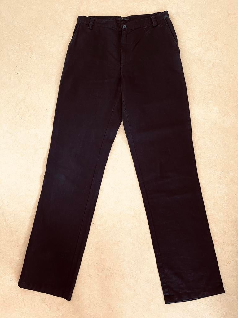 Birger & Mikkelsen zwart linnen broek maat 46, Ophalen of Verzenden, Zo goed als nieuw, Maat 46 (S) of kleiner, Zwart