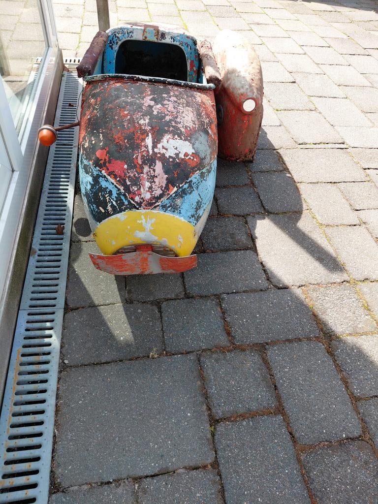 Duna zijspan bak, aluminium, restauratie object. Zijspan,, Motoren, Ophalen of Verzenden, Gebruikt