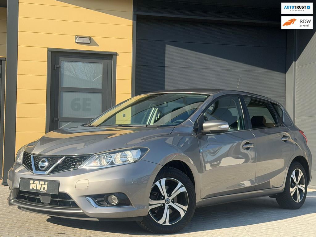 Nissan Pulsar 1.2 DIG-T Acenta - Cruise - Airco - Keyless -, Stof, Gebruikt, Euro 6, 4 cilinders