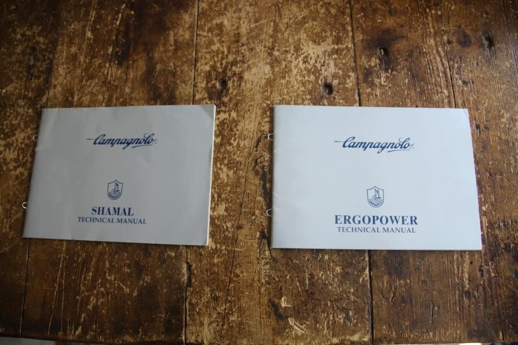 Campagnolo Shamal & Ergopower technische handleiding race, PP, Cc, Ophalen of Verzenden, Racefiets