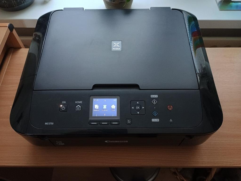 Canon printer MG5750 met cartridges, Ophalen