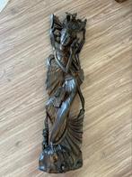 Houten beeld van een Balinese danseres, Ophalen of Verzenden