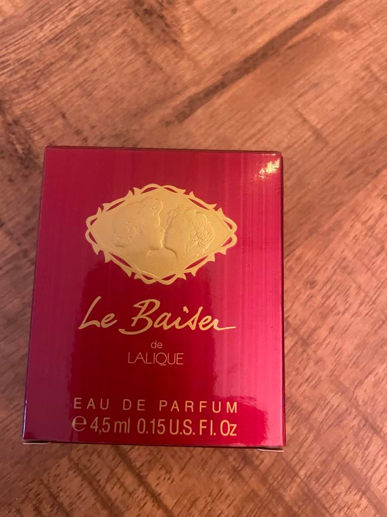 Miniatuur flesje Lalique Le Baiser Eau de Parfum 4,5 ml, Ophalen of Verzenden, Nieuw