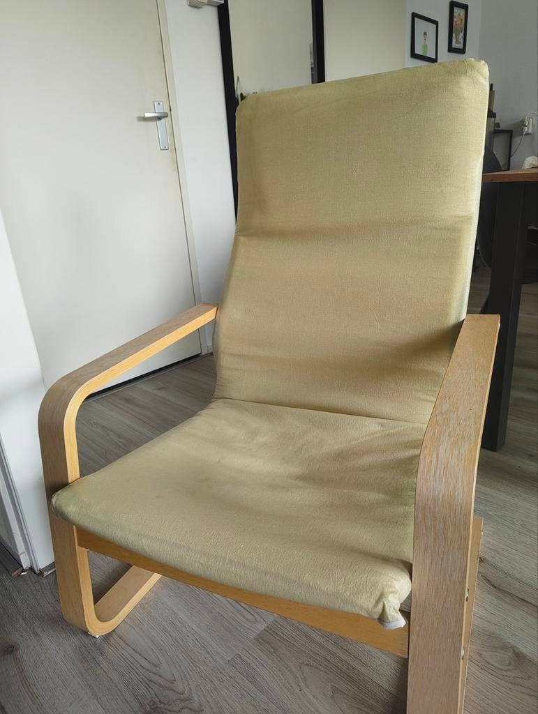 IKEA Pello fauteuil met plastic hoes voor buiten, Ophalen, Gebruikt, Overige kleuren, Stof