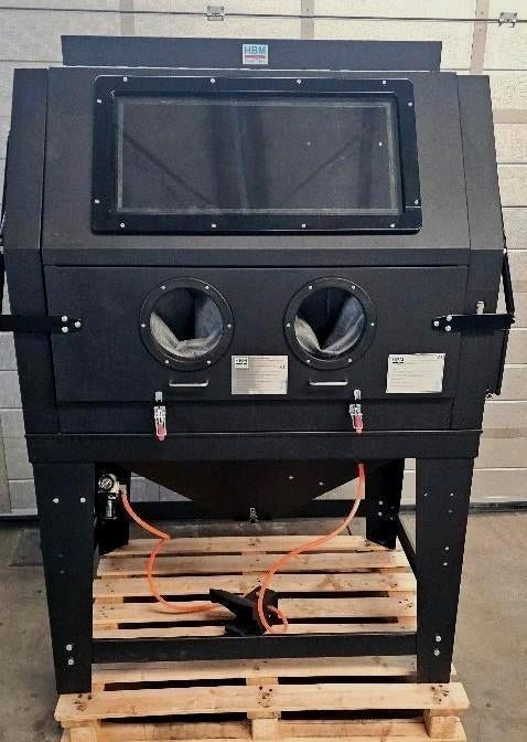 HBM SBC 990 Straalcabine met Afzuiging, Ophalen of Verzenden, Zo goed als nieuw